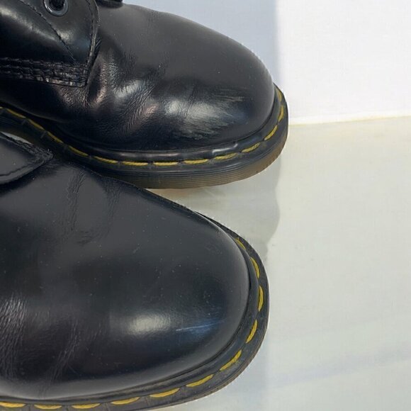 Dr. Marten's Boots Original 1460 Smooth Leather Black Men's 7 Women's 9 Unisex - Picture 7 of 12